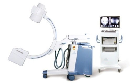 Hcx-20b Sistema di imaging a raggi X mobile con braccio a C ad alta frequenza digitale per fluoroscopia e radiografia