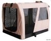 TPA0005 Gabbia portatile per animali domestici in tessuto grigio drago per viaggi all'aperto