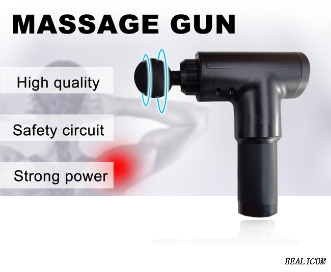 Pistola per massaggio muscolare profonda portatile Pistola fasciale per massaggiatore muscolare