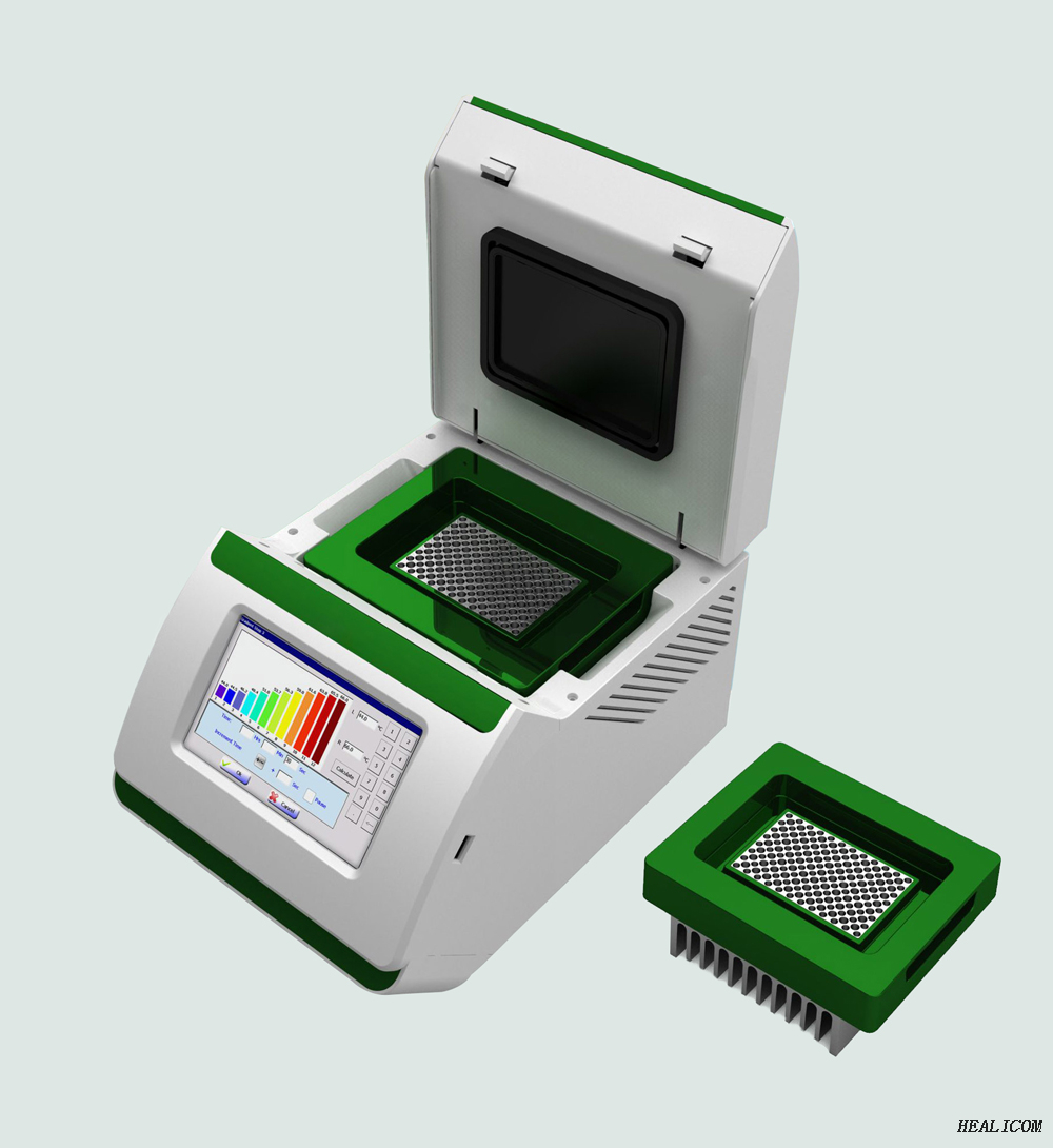 Termociclatore termico di PCR in tempo reale di prova veloce del laboratorio dell'attrezzatura medica HPCR300